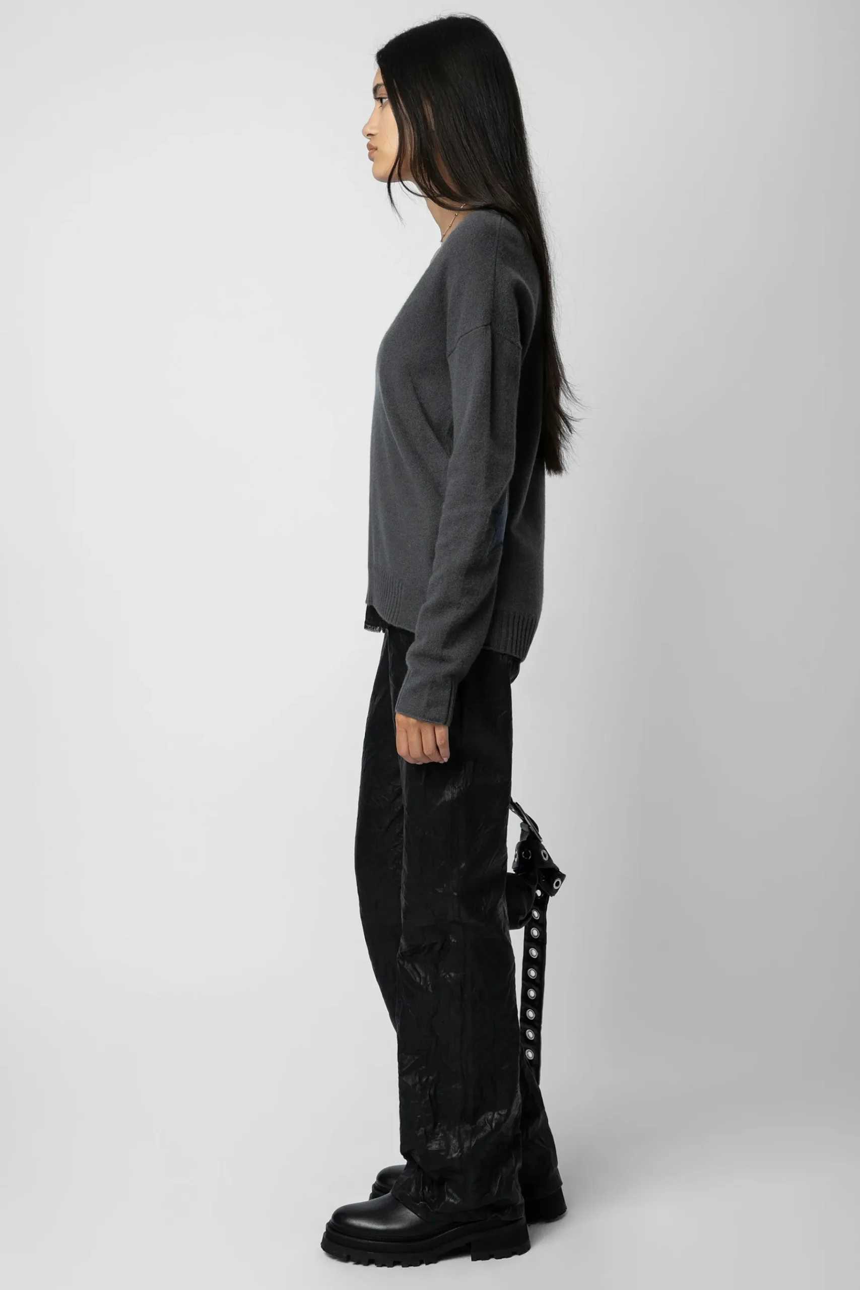 Pulls Et Gilets^Zadig & Voltaire Pull En Cachemire A Patch Vivi