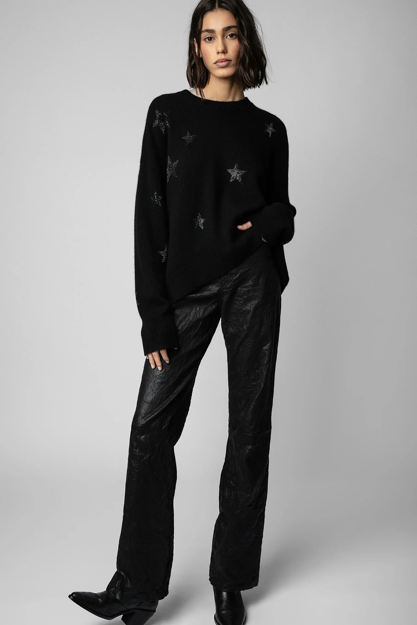 Pulls Et Gilets^Zadig & Voltaire Pull En Cachemire Etoiles Markus
