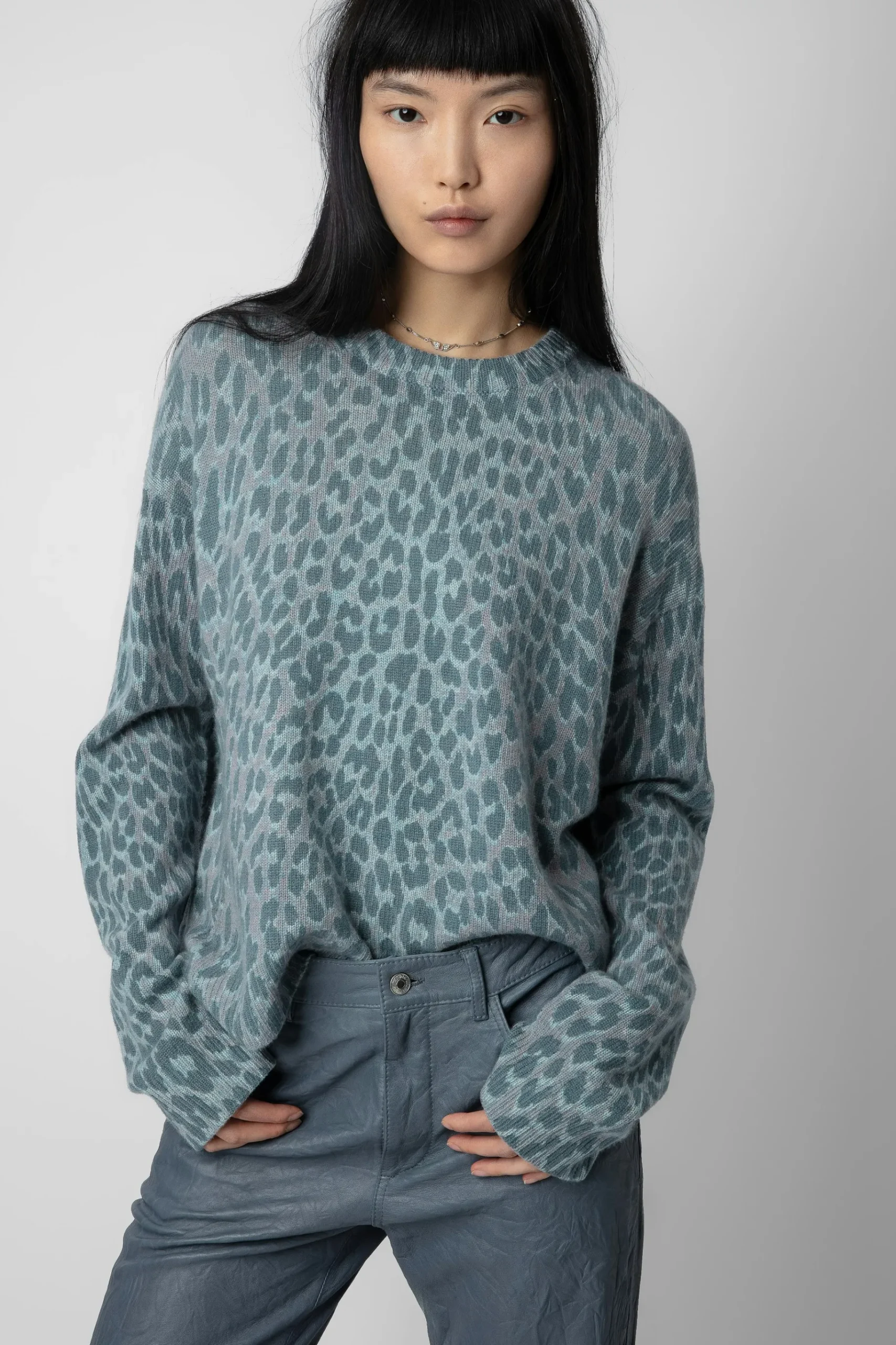 Pulls Et Gilets^Zadig & Voltaire Pull En Cachemire Leopard Markus