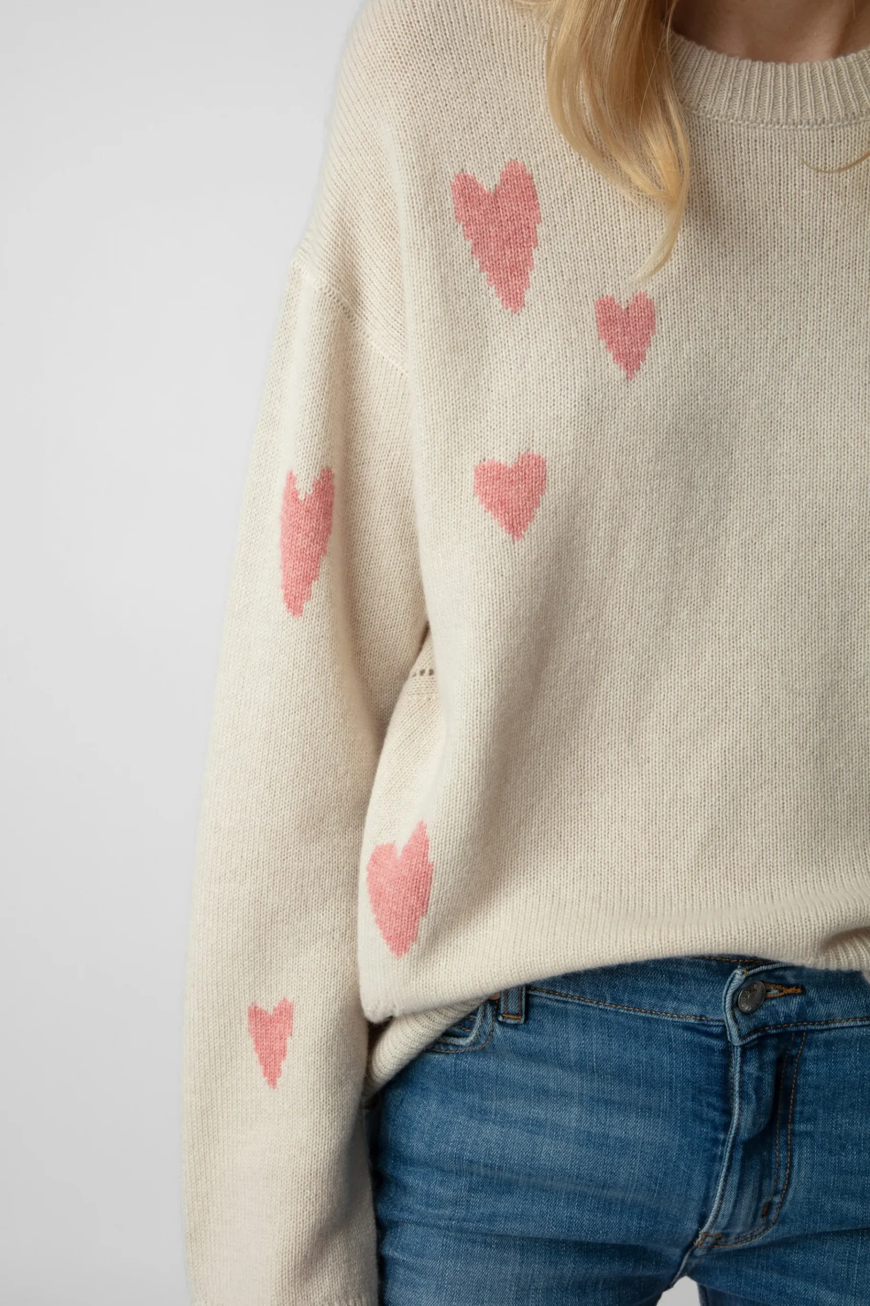 Pulls Et Gilets^Zadig & Voltaire Pull En Cachemire Markus Heart