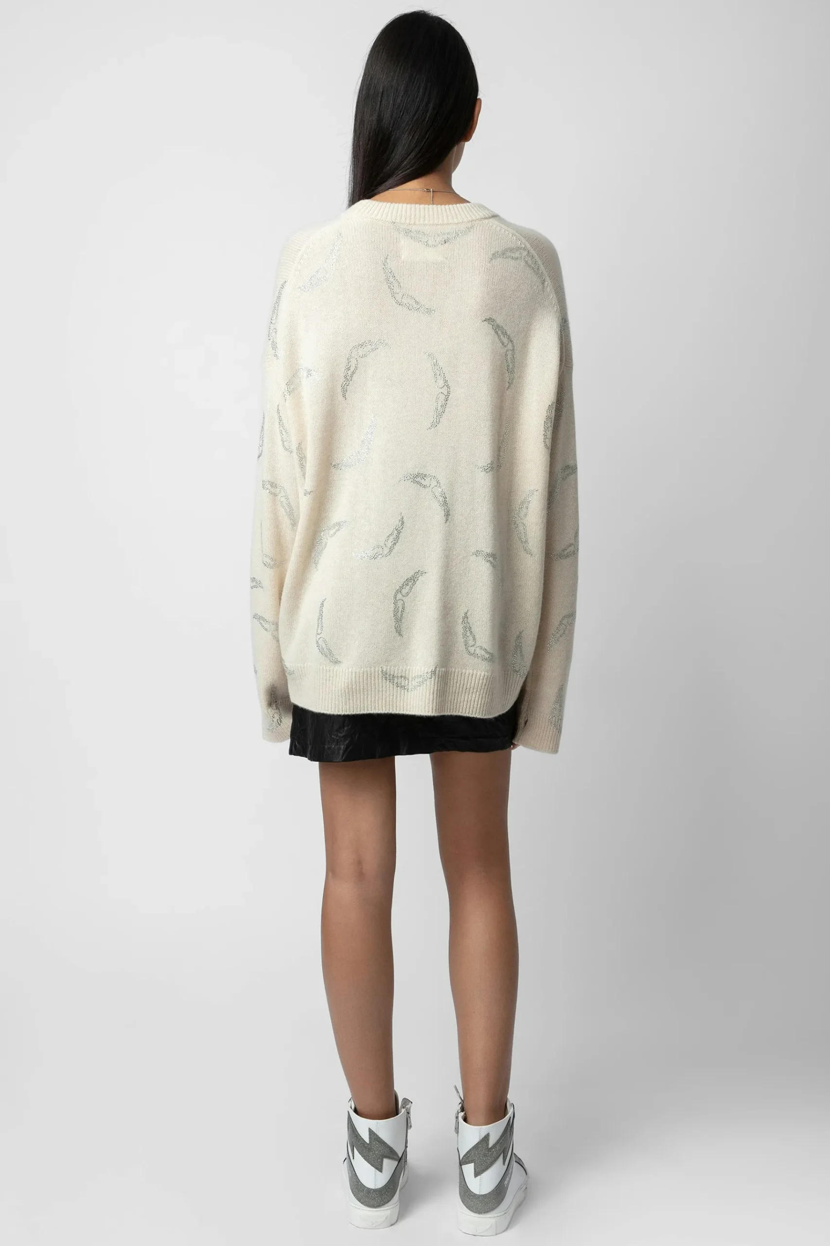 Pulls Et Gilets^Zadig & Voltaire Pull En Cachemire Markus A Strass