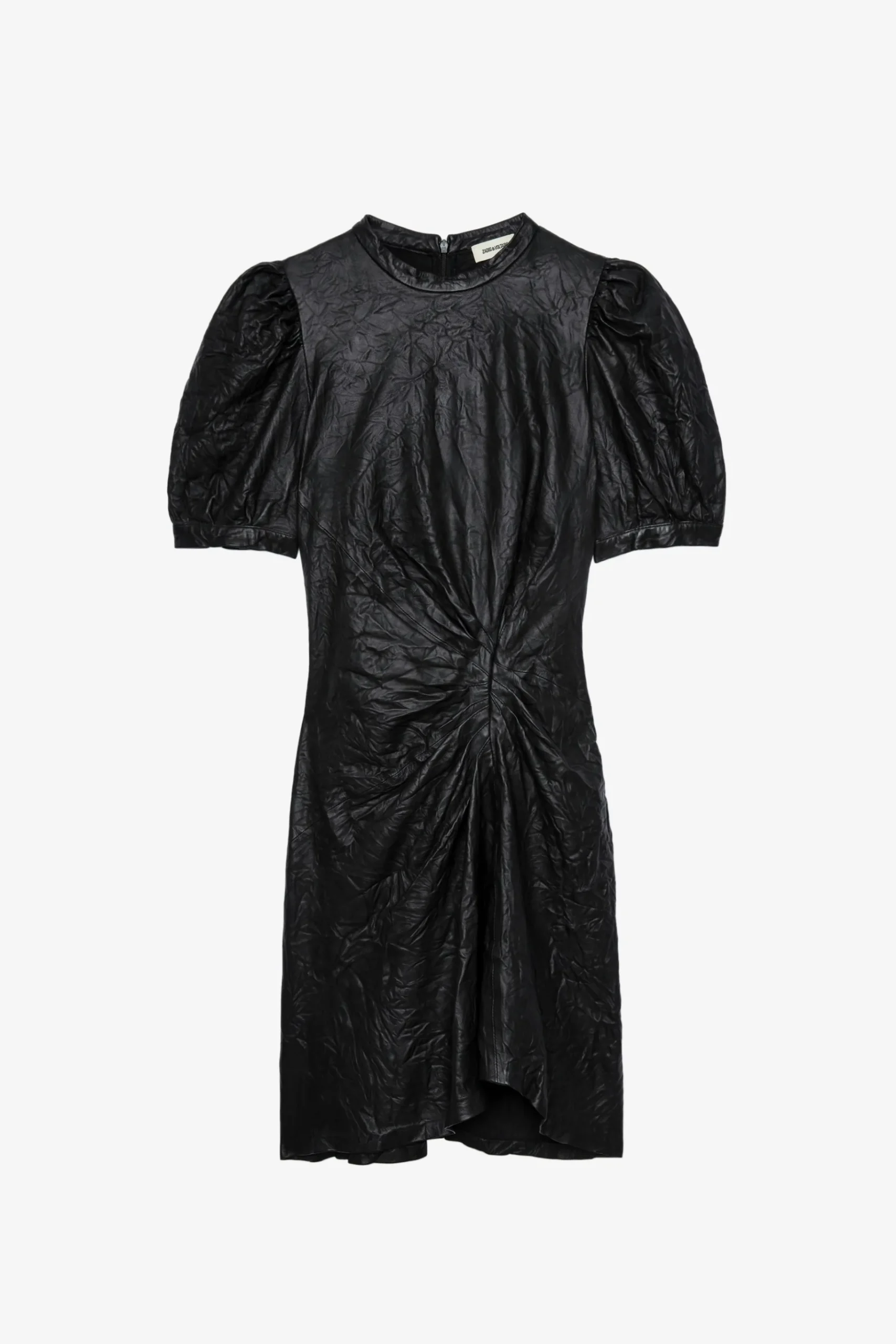 Robes Et Jupes^Zadig & Voltaire Robe En Cuir Froisse Rixe