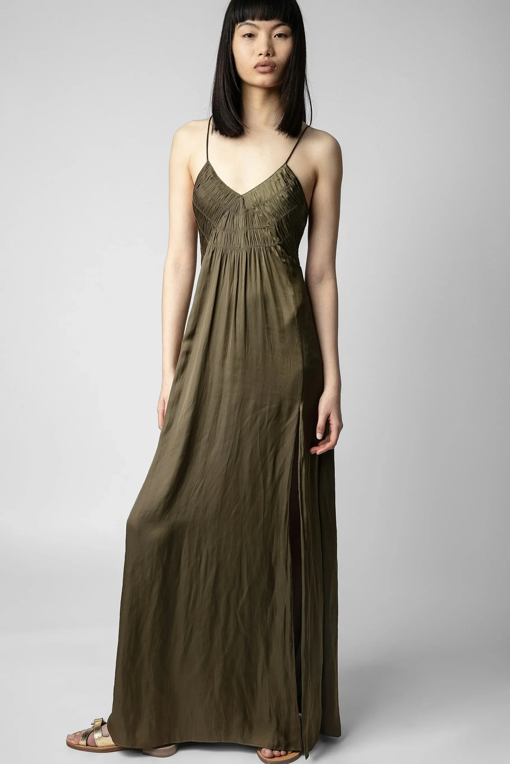 Robes Et Jupes^Zadig & Voltaire Robe En Satin De Rayonne