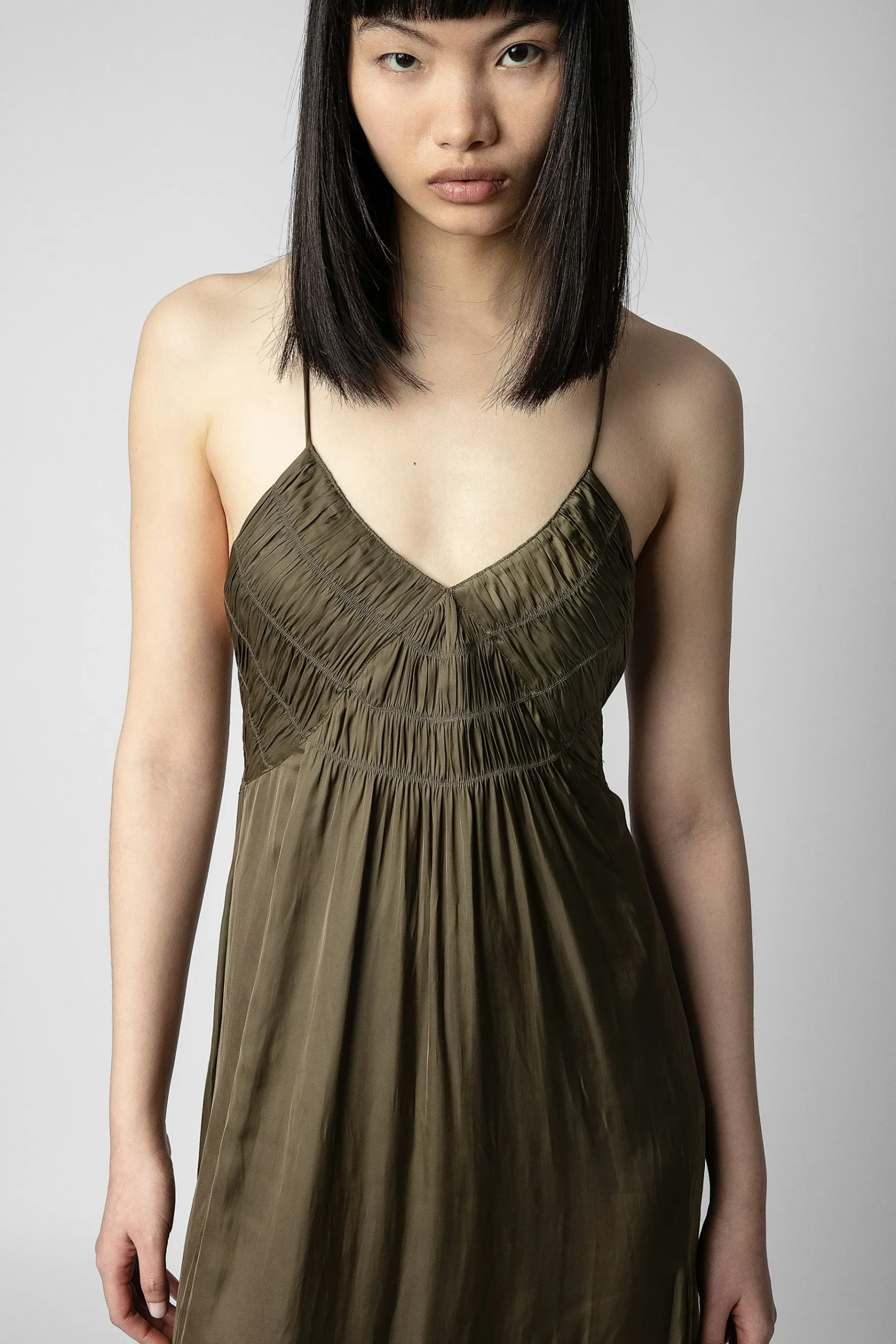 Robes Et Jupes^Zadig & Voltaire Robe En Satin De Rayonne