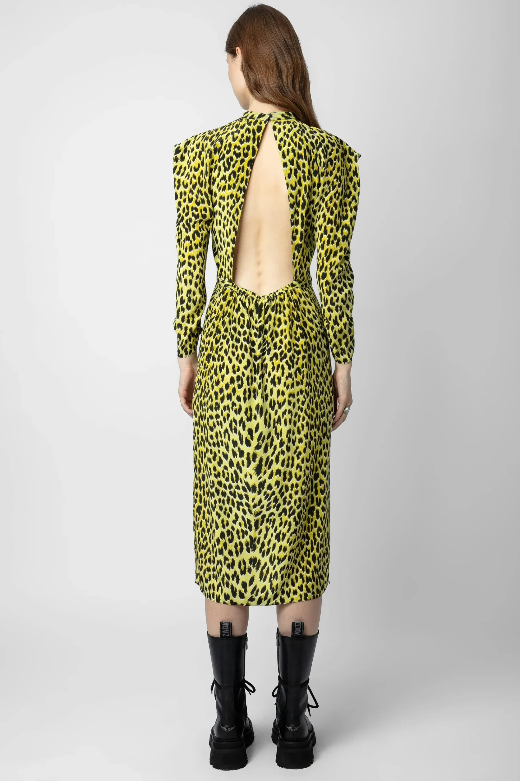 Robes Et Jupes^Zadig & Voltaire Robe En Soie Leopard Racyl