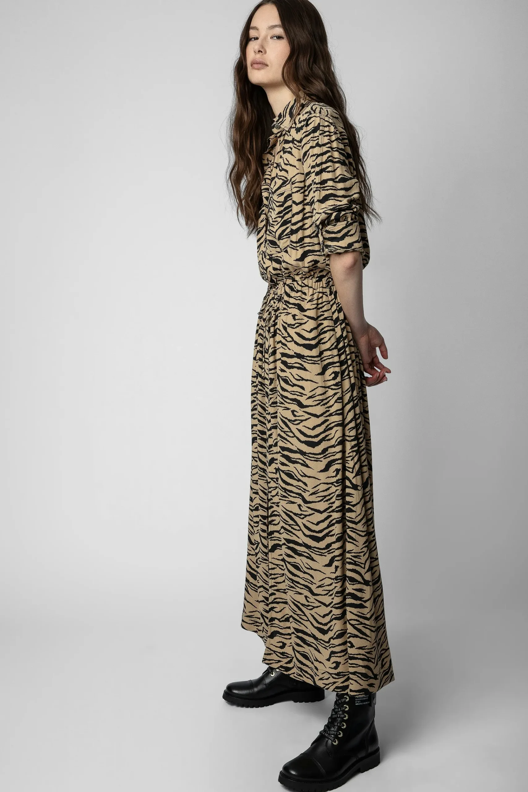 Robes Et Jupes^Zadig & Voltaire Robe Tigre Radiale