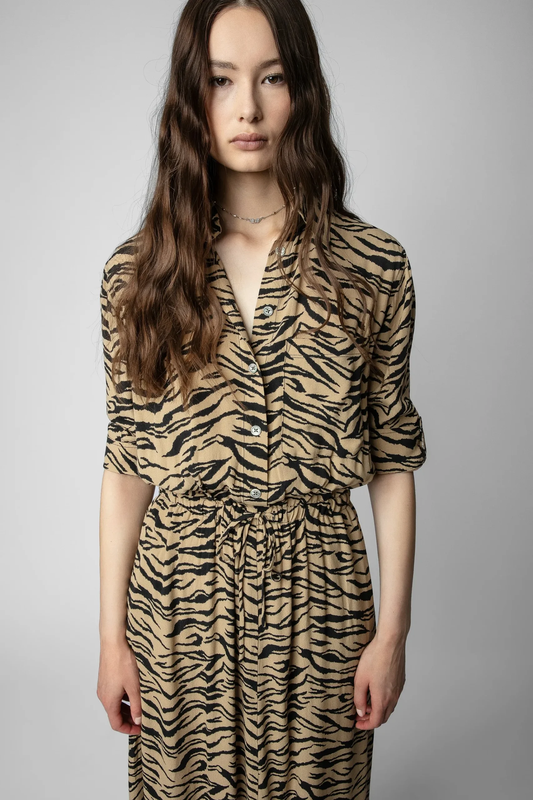Robes Et Jupes^Zadig & Voltaire Robe Tigre Radiale
