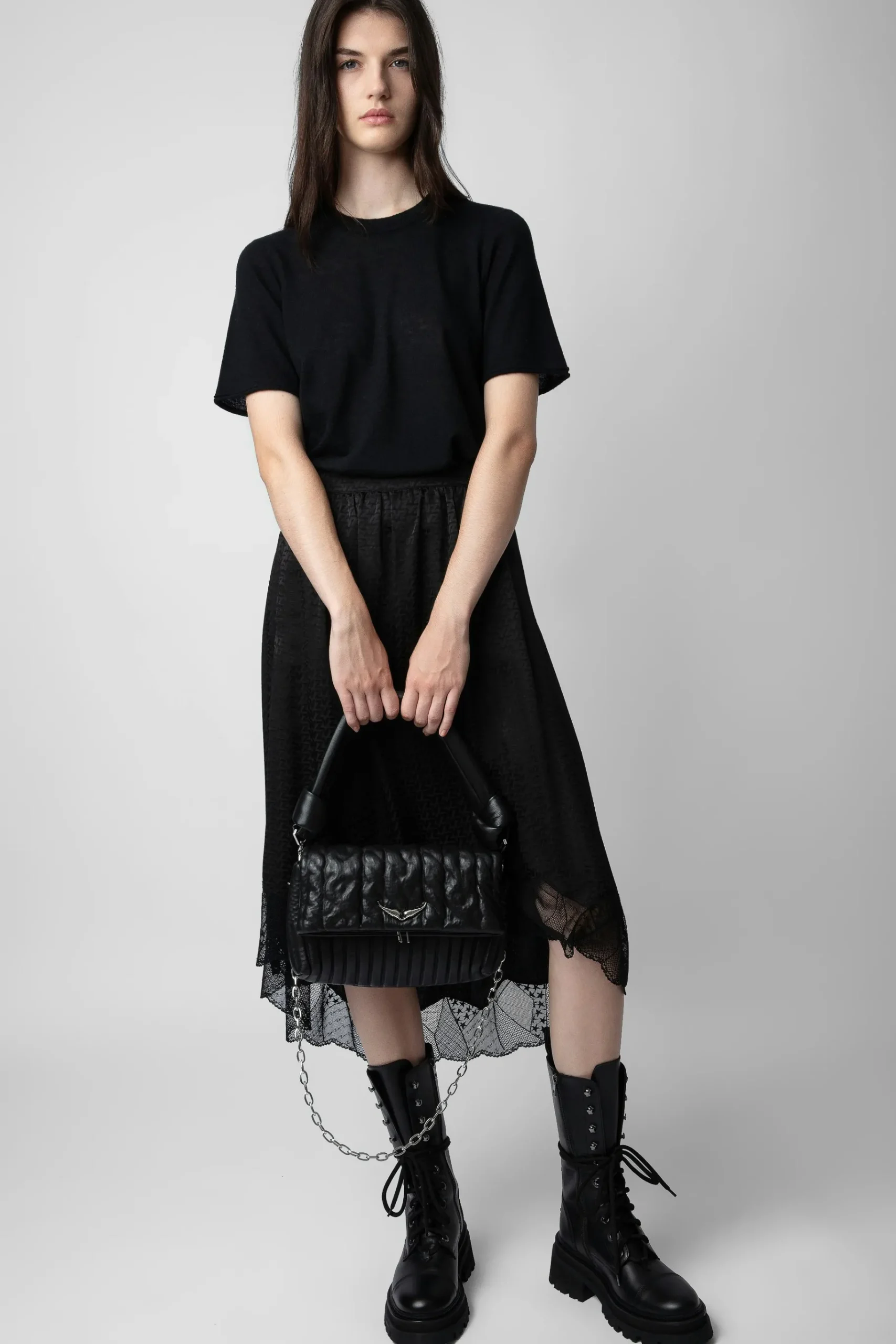 Sacs A Bandoulière^Zadig & Voltaire Sac Ombre En Tricot Rocky Eternal