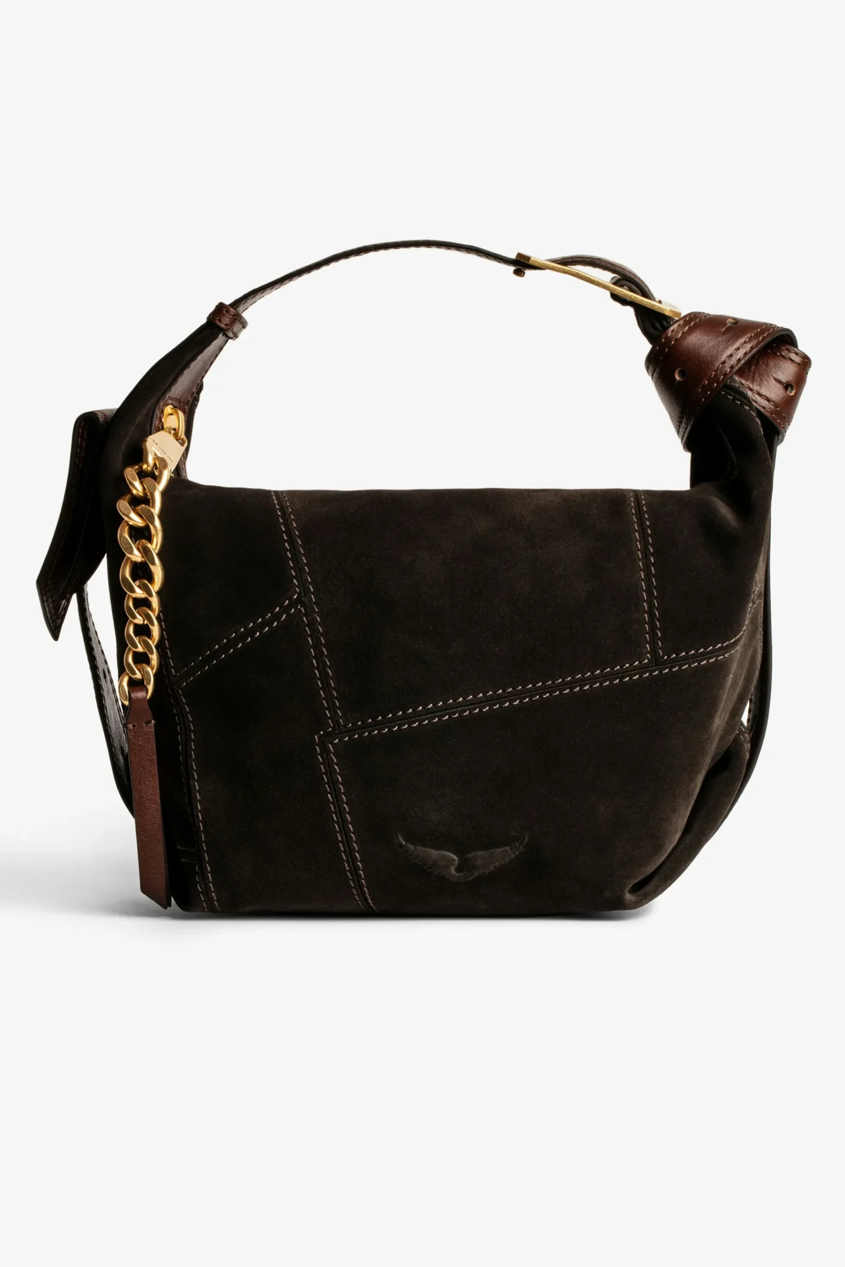 Sacs À Main^Zadig & Voltaire Sac Patchwork En Daim Le Cecilia