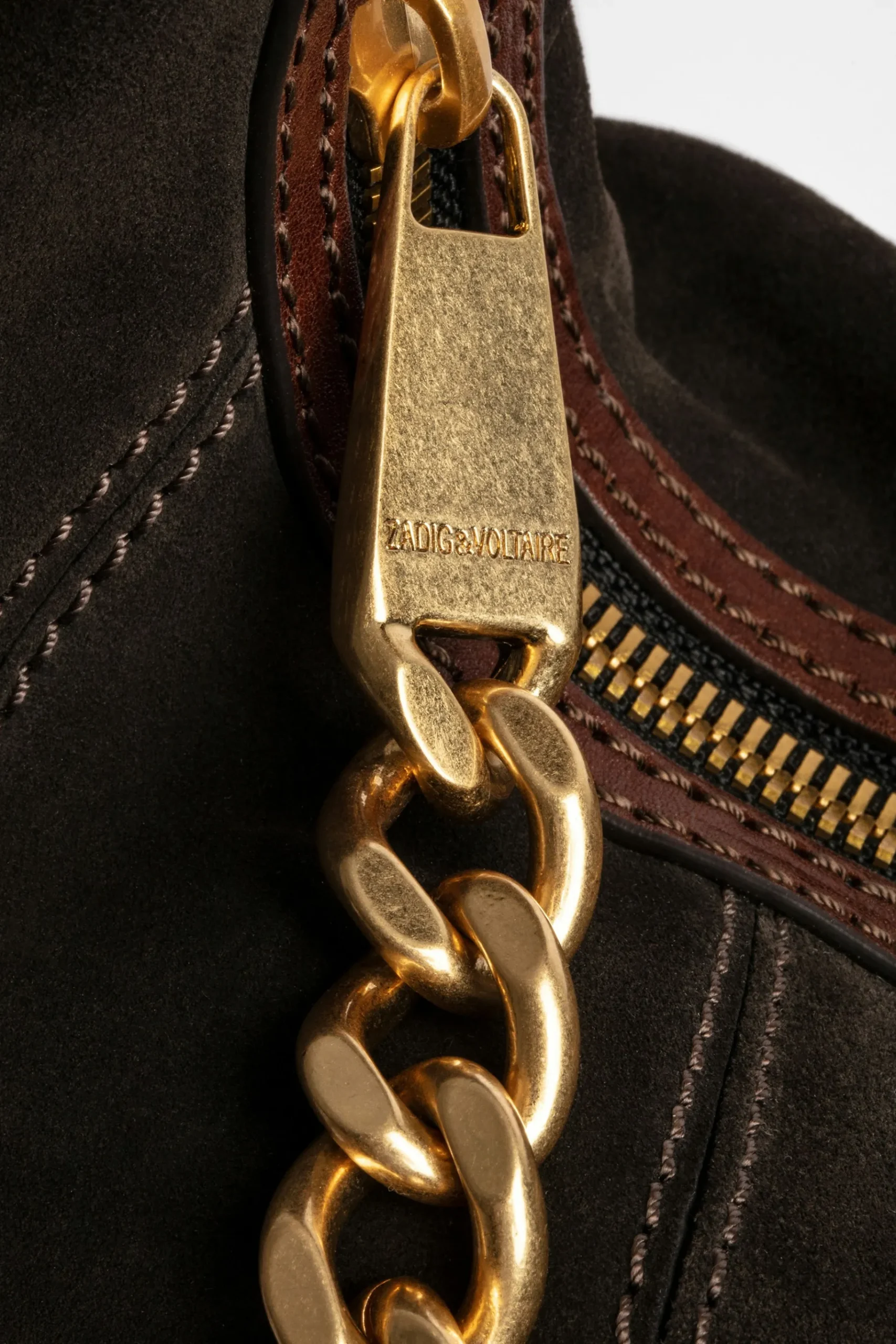 Sacs À Main^Zadig & Voltaire Sac Patchwork En Daim Le Cecilia