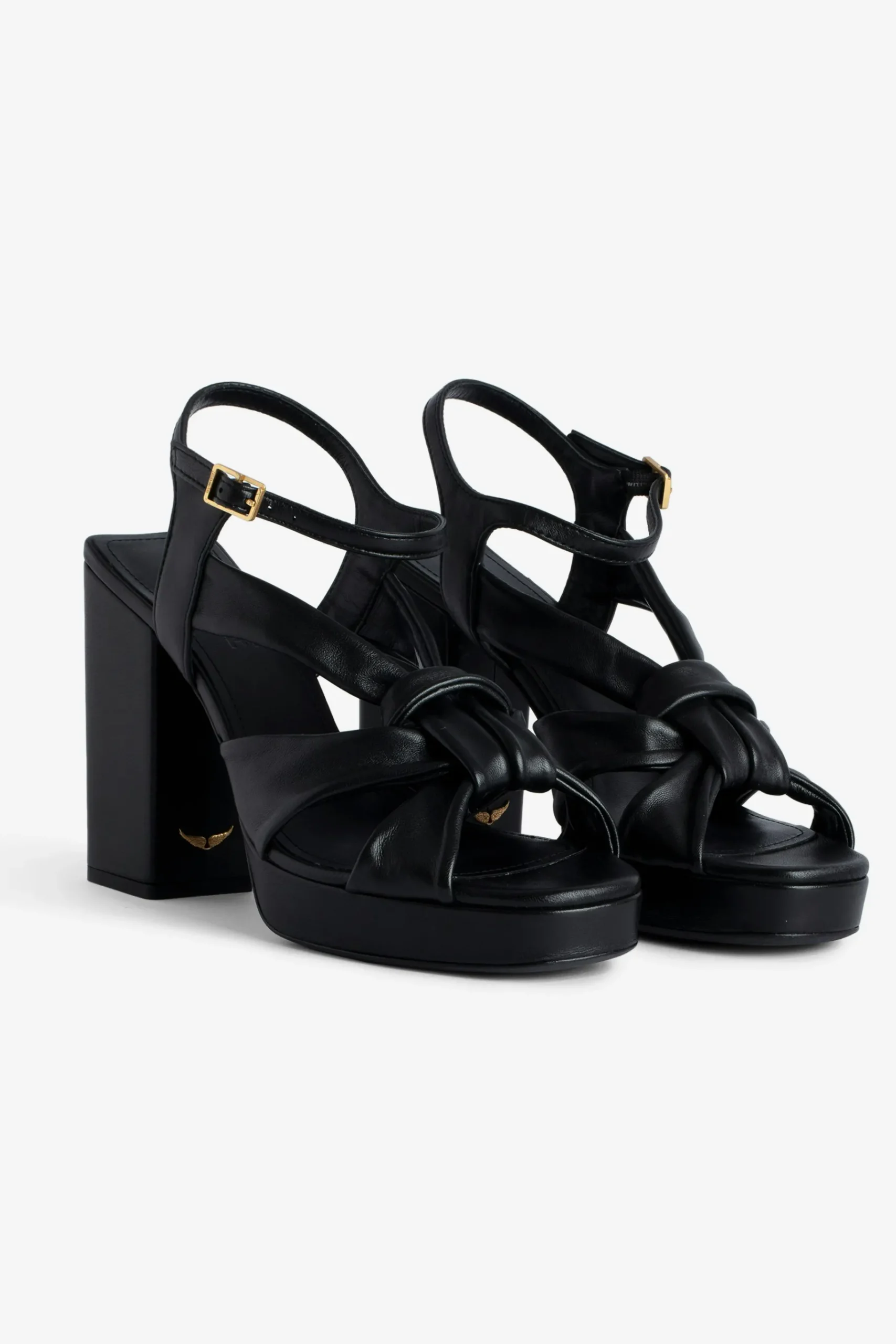 Escarpins Et Mocassins^Zadig & Voltaire Sandales A Noeuds "Oublie-Moi"
