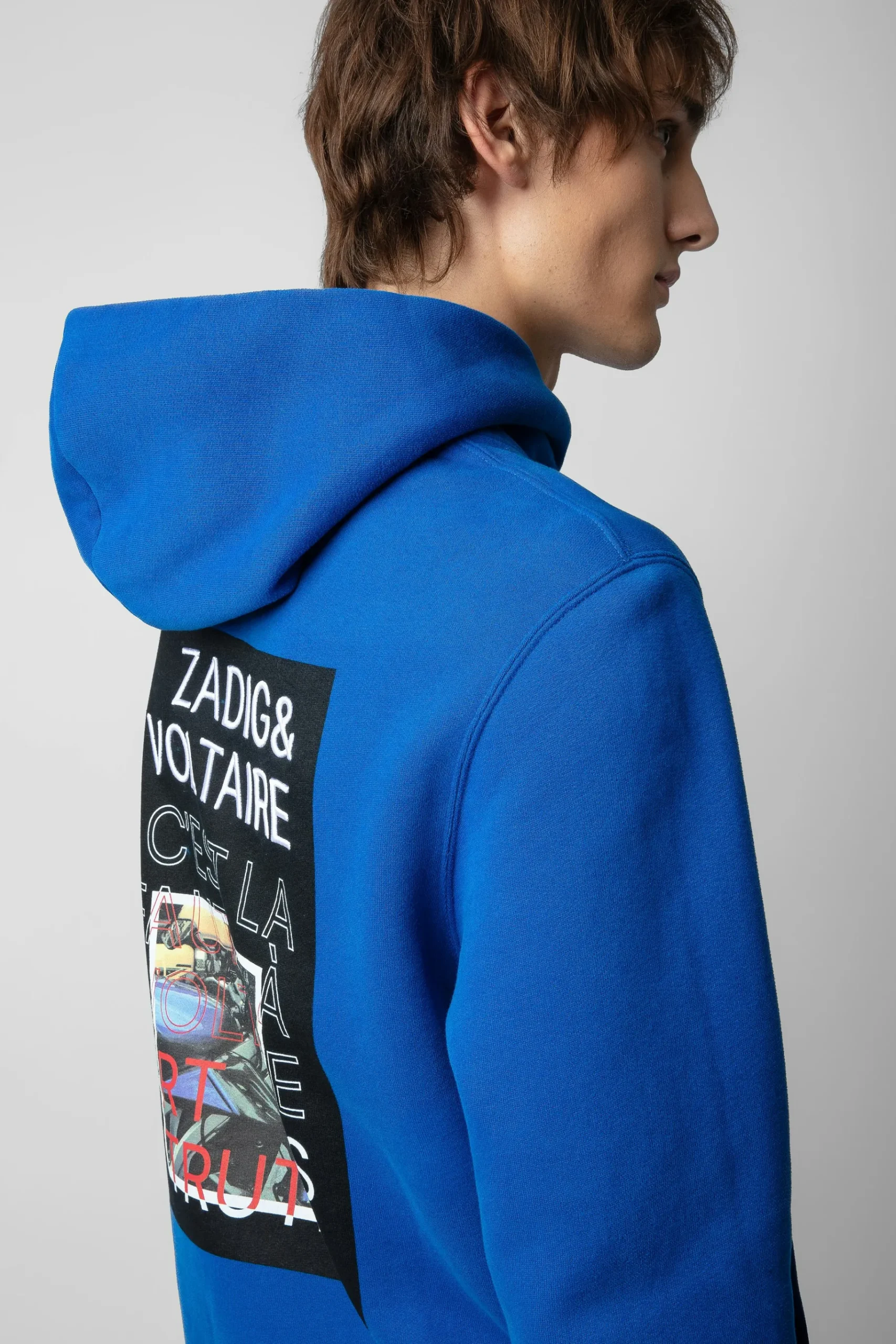 Sweat-Shirts^Zadig & Voltaire Sweat A Capuche A Imprime Photo Sanchi