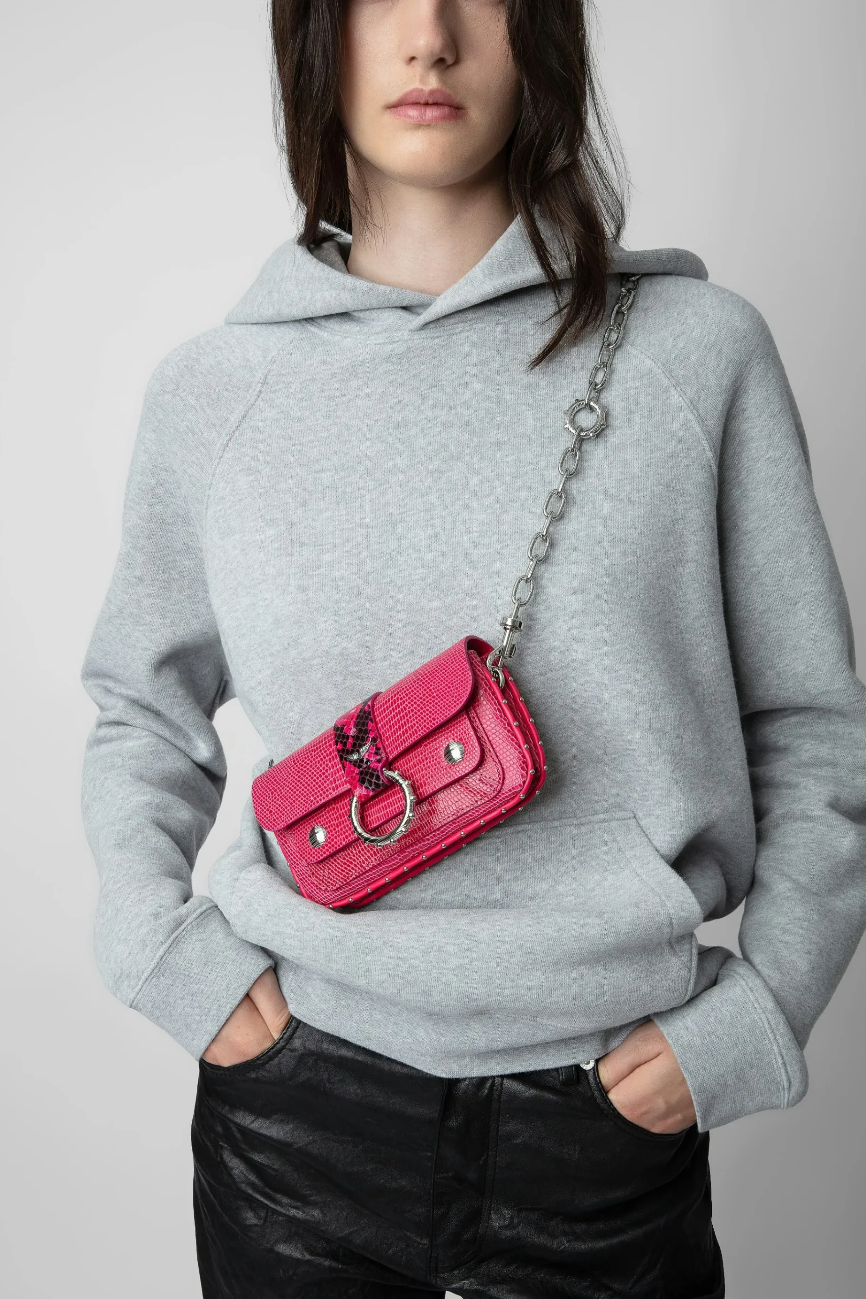 Sweat-Shirts^Zadig & Voltaire Sweat A Capuche A Imprime Photo Georgy Diamante