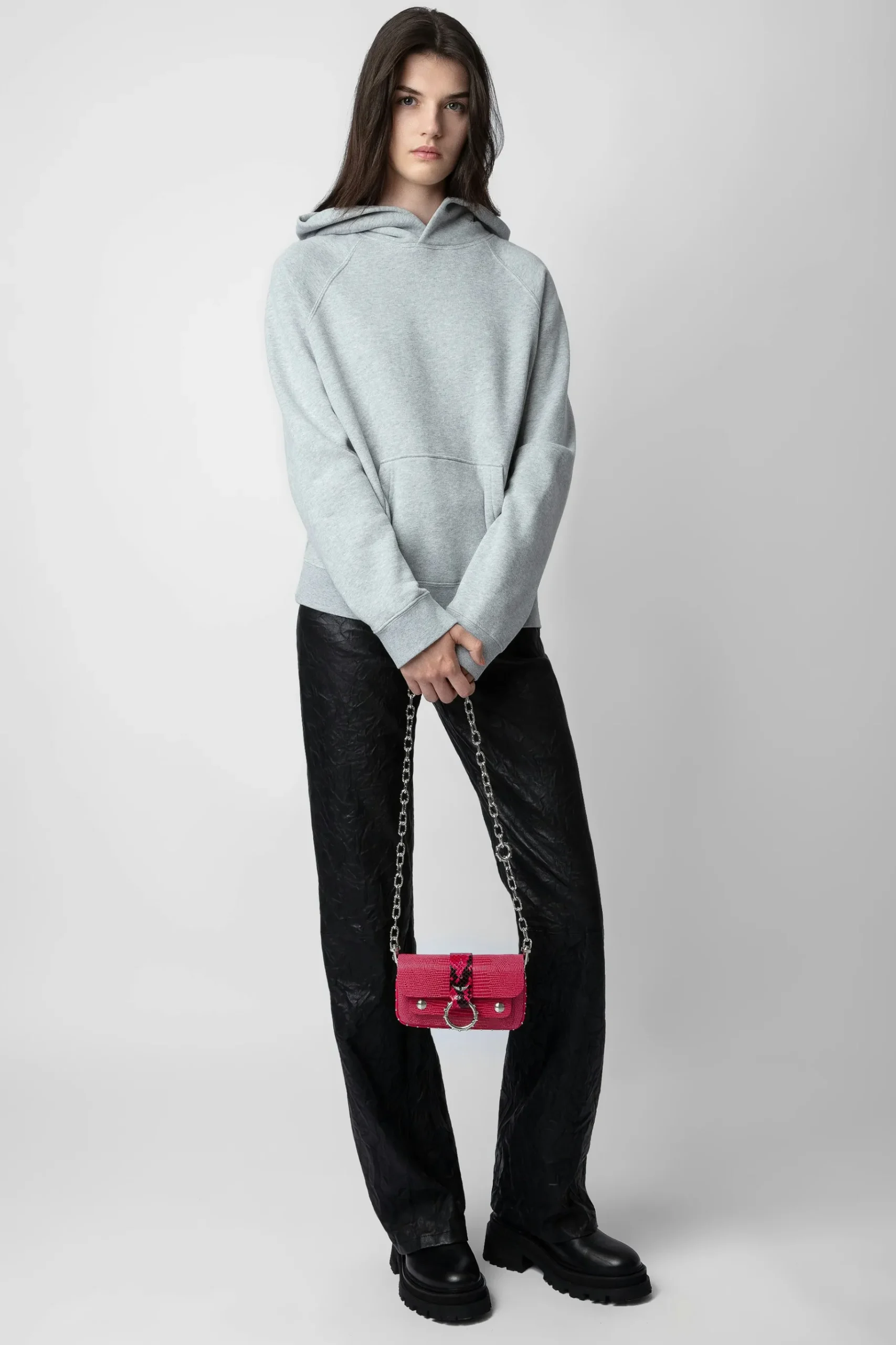 Sweat-Shirts^Zadig & Voltaire Sweat A Capuche A Imprime Photo Georgy Diamante