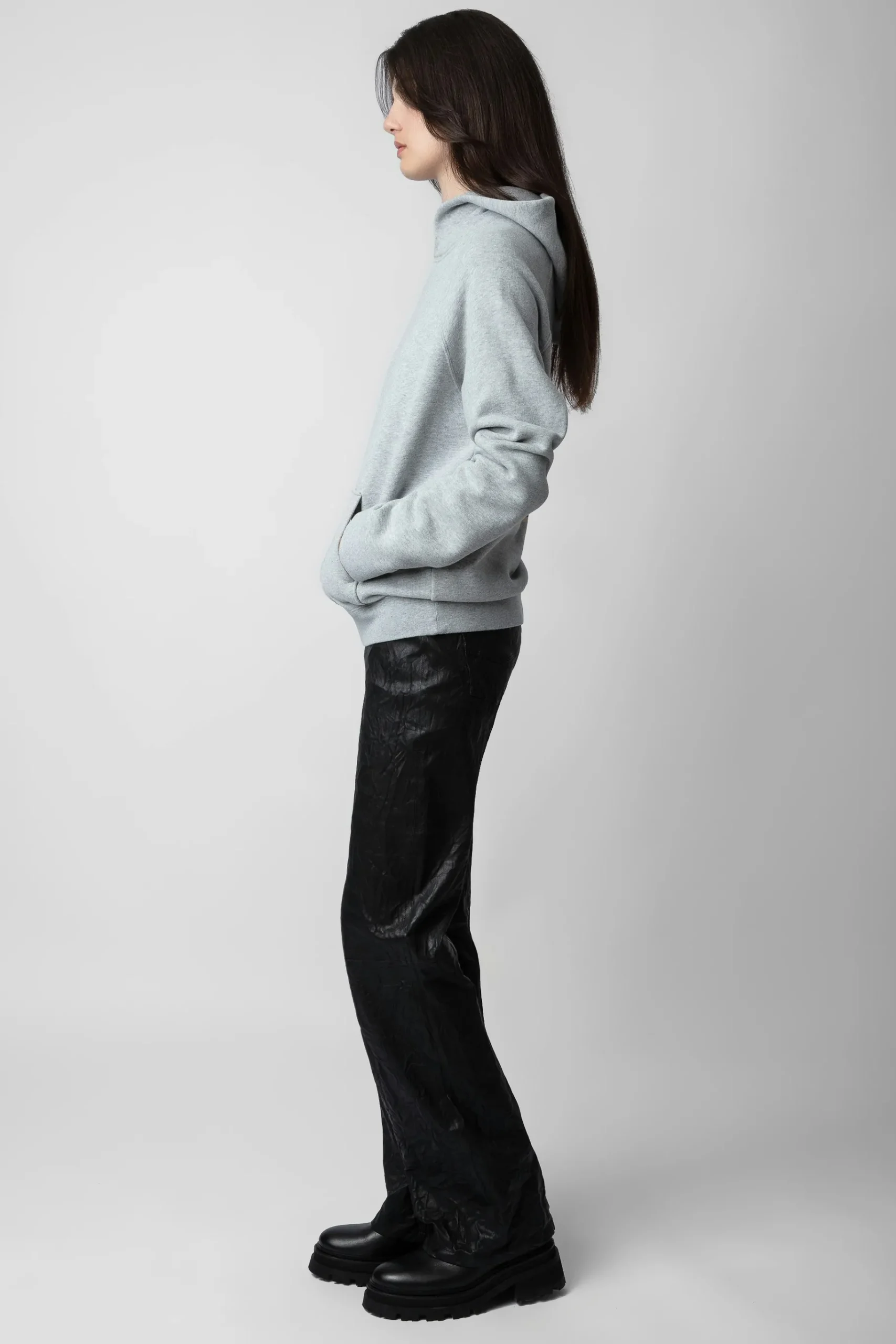 Sweat-Shirts^Zadig & Voltaire Sweat A Capuche A Imprime Photo Georgy Diamante