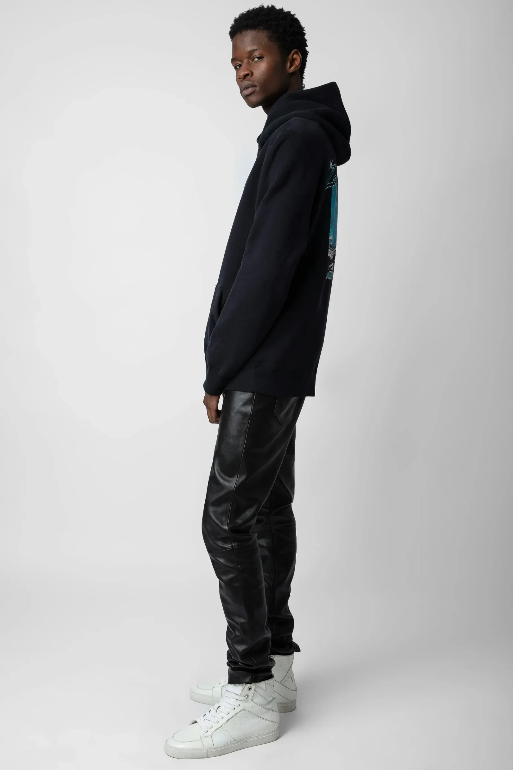 Sweat-Shirts^Zadig & Voltaire Sweat A Capuche A Imprime Photo Sanchi