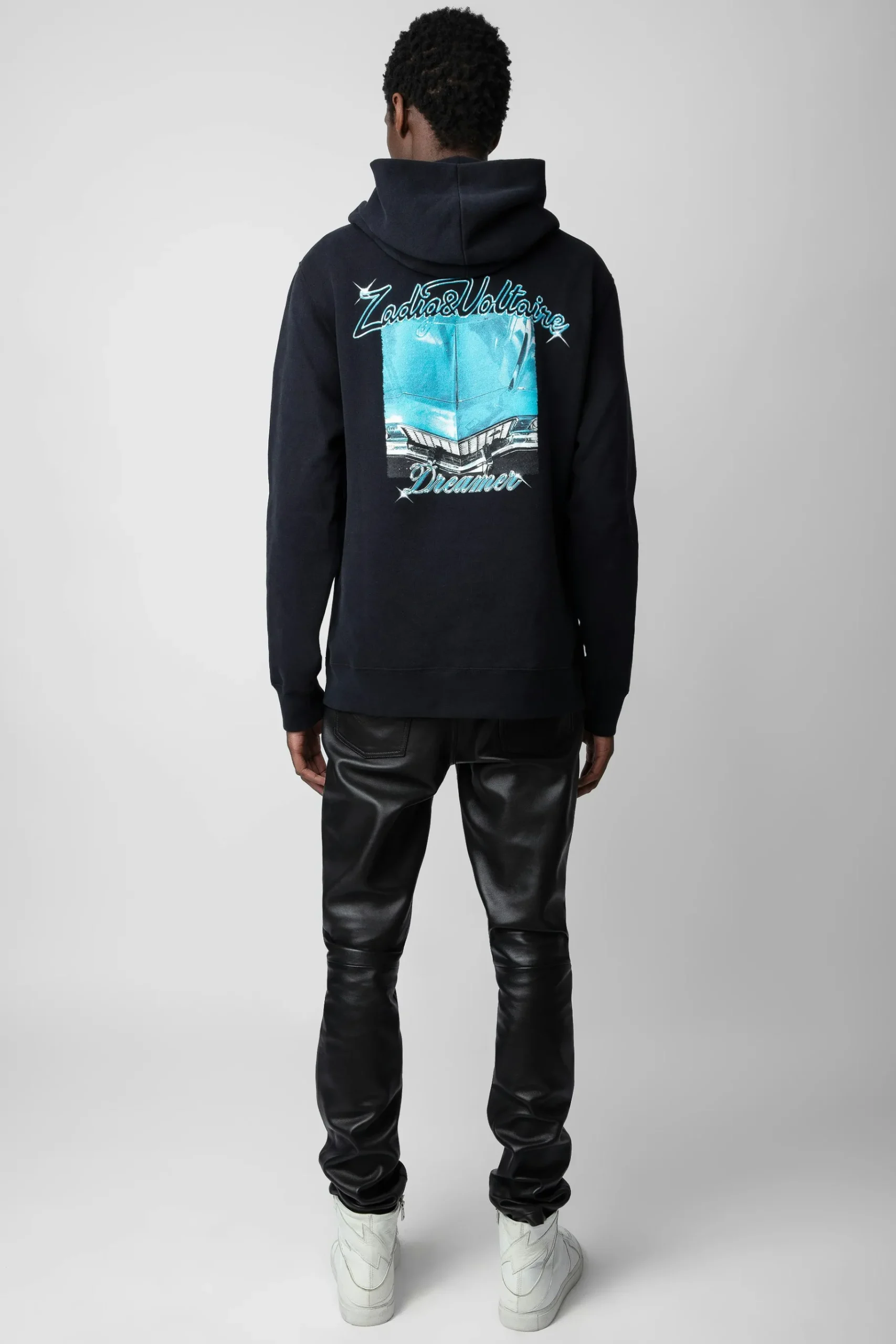 Sweat-Shirts^Zadig & Voltaire Sweat A Capuche A Imprime Photo Sanchi