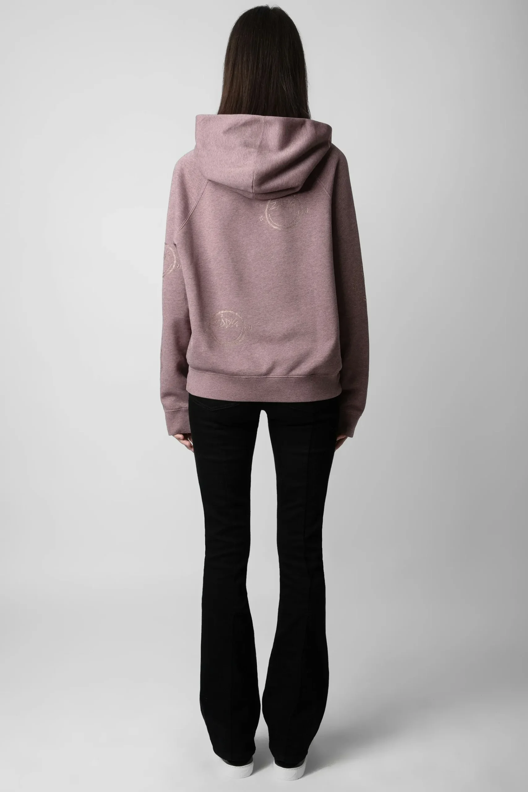 Sweat-Shirts^Zadig & Voltaire Sweat A Capuche Georgy Diamante