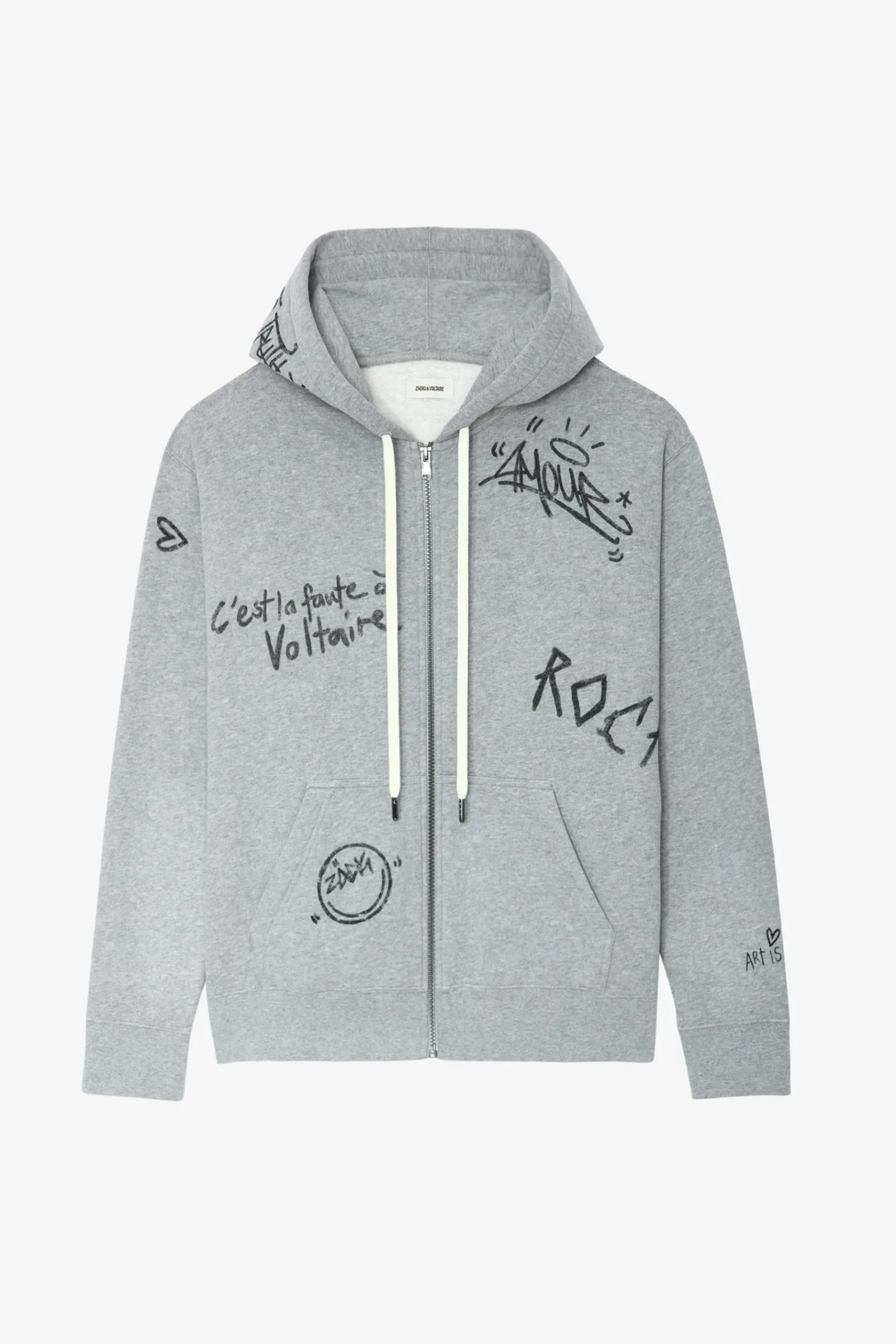 Sweat-Shirts^Zadig & Voltaire Sweat A Capuche Spencer Diamante