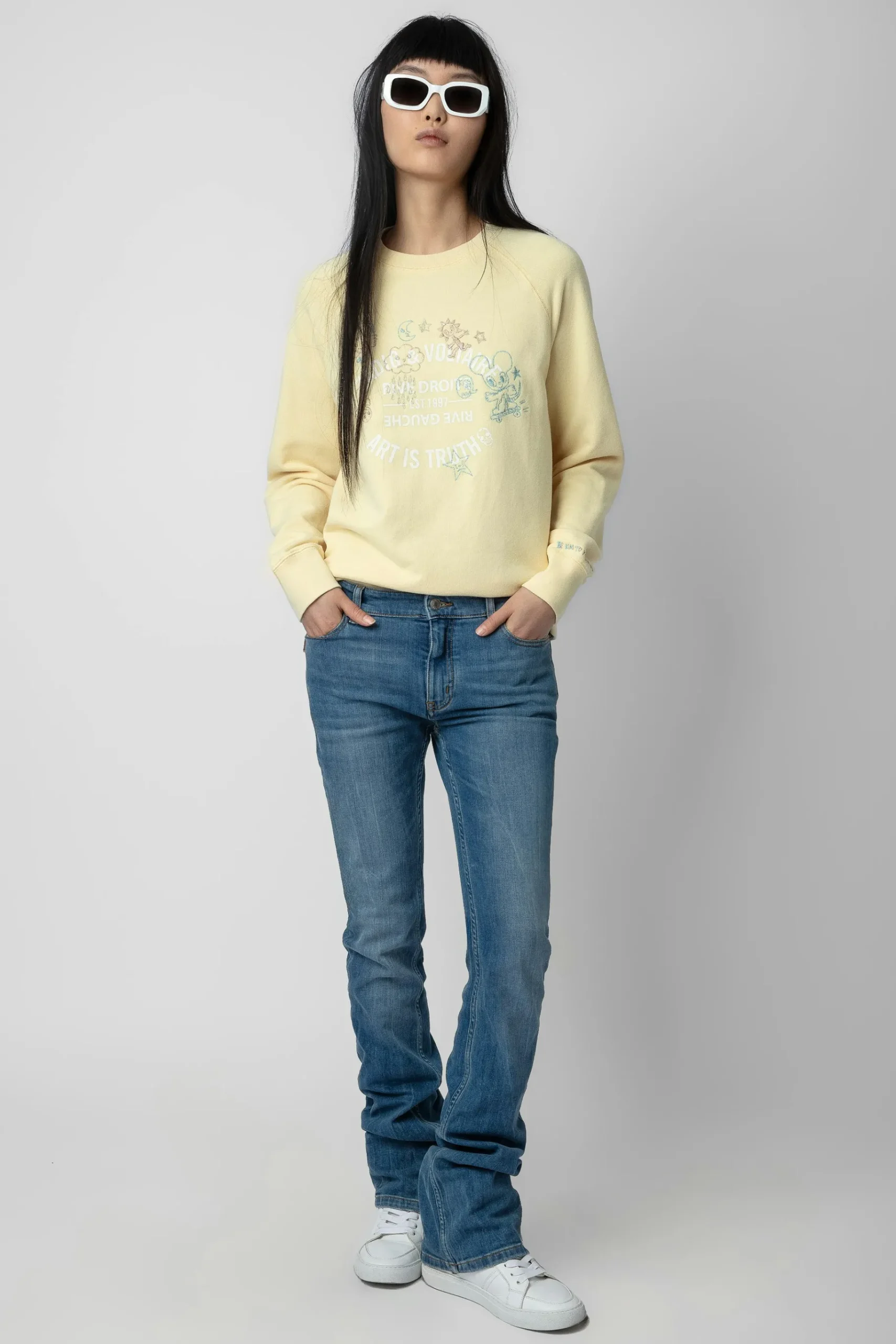 Sweat-Shirts^Zadig & Voltaire Sweat-Shirt Insigne Superieur