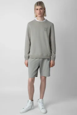 Sweat-Shirts^Zadig & Voltaire Sweat-Shirt Tete De Mort Pierreux
