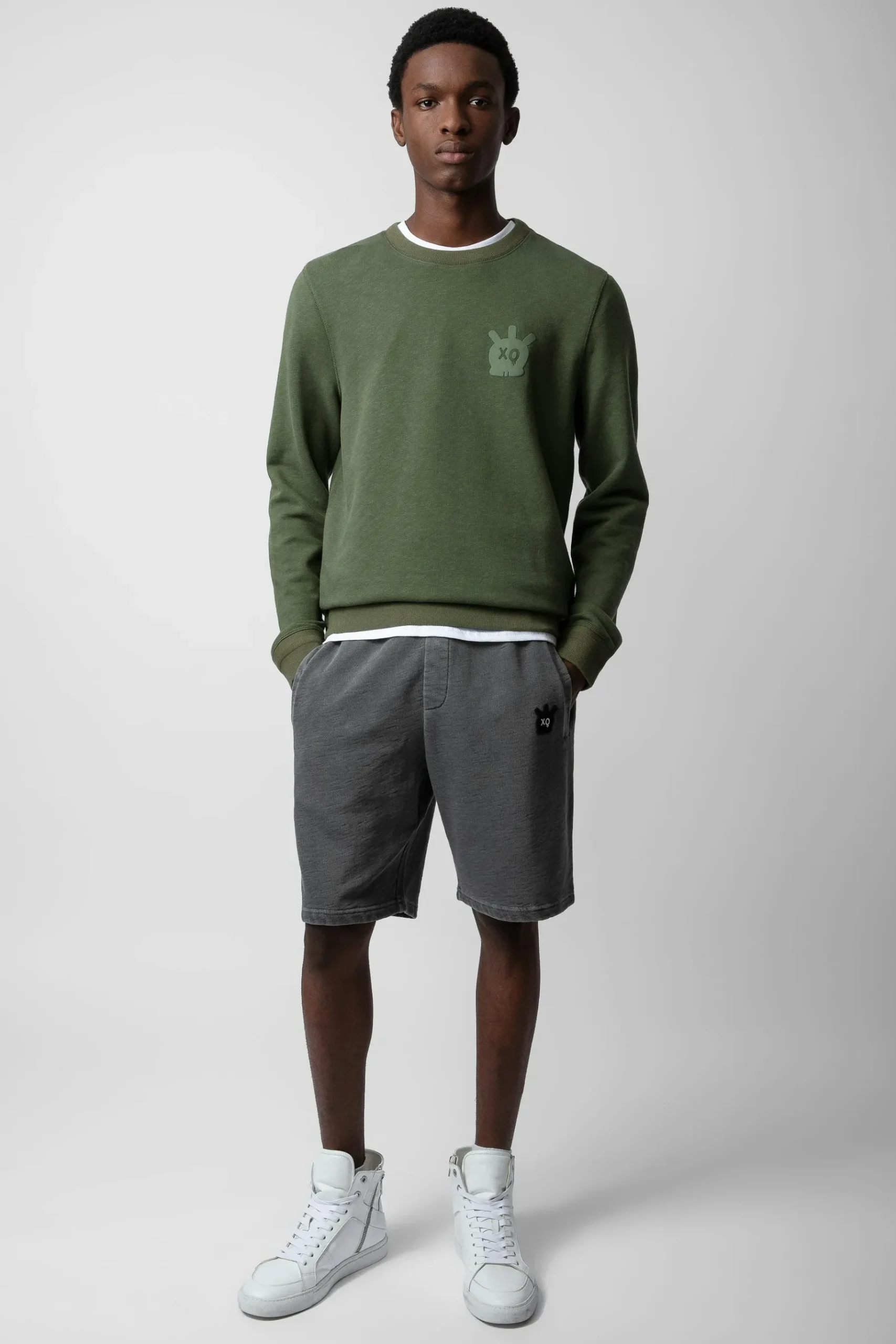 Sweat-Shirts^Zadig & Voltaire Sweat-Shirt Tete De Mort Pierreux