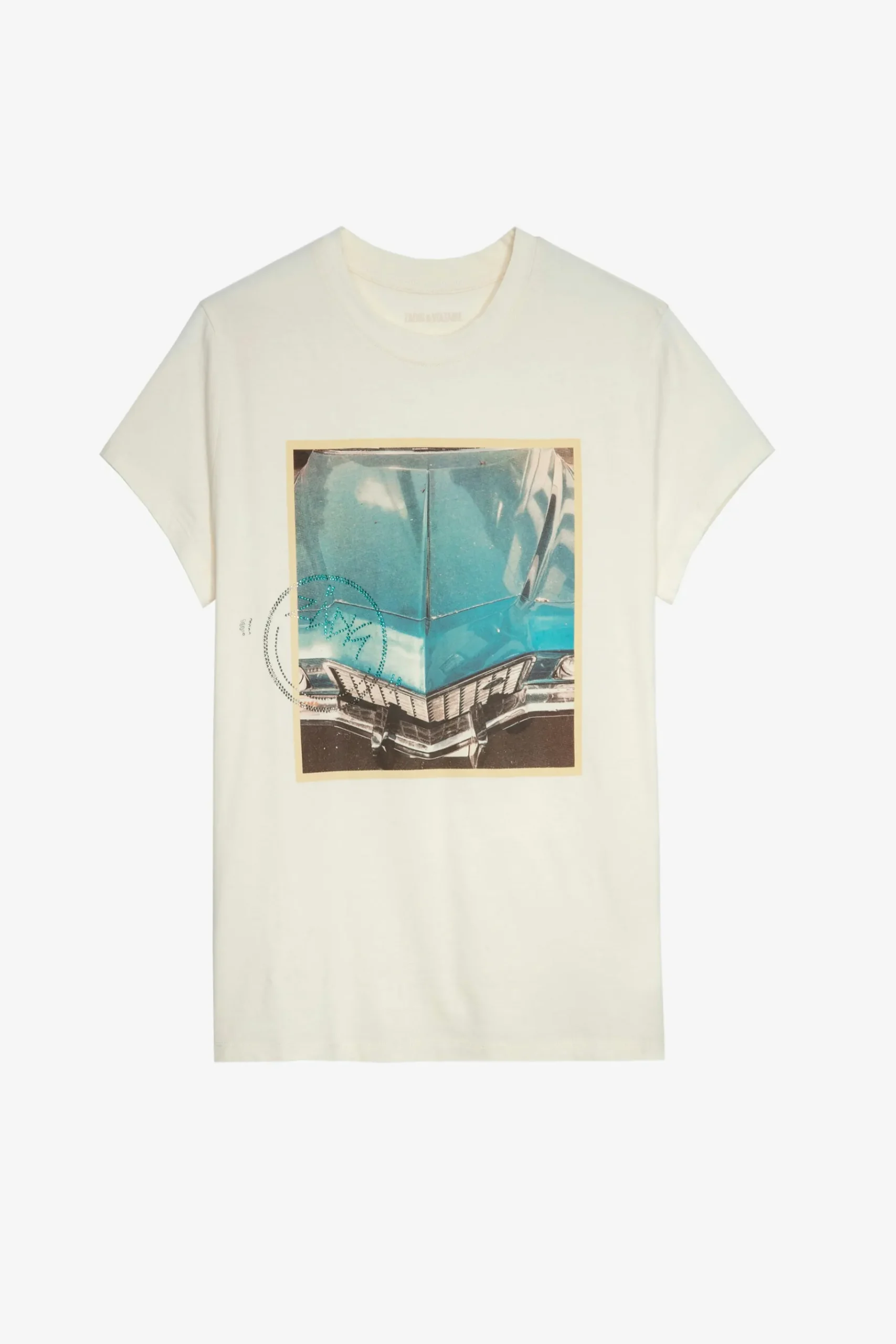 T-Shirts^Zadig & Voltaire T-Shirt A Imprime Photo Zoe Diamante
