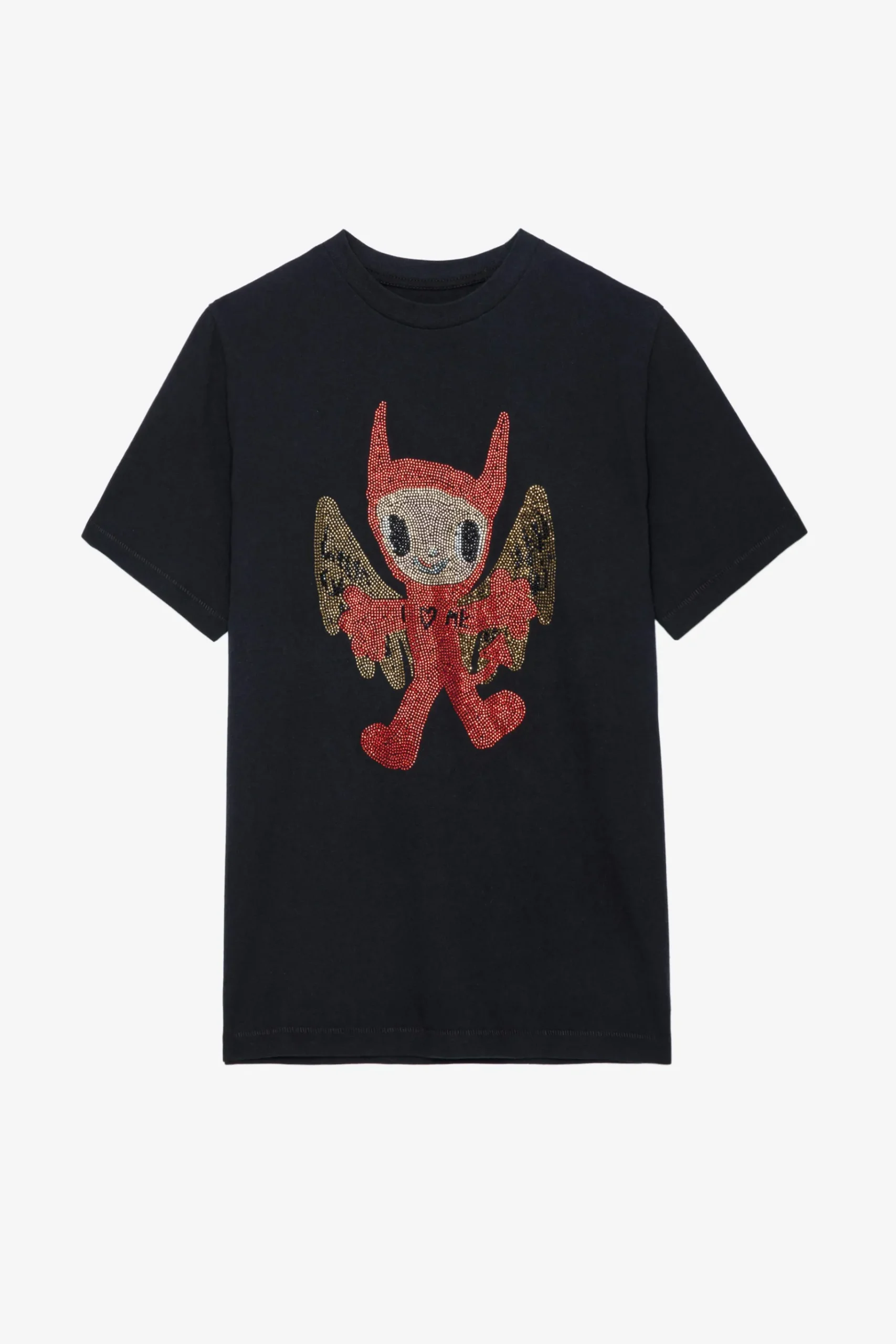 T-Shirts^Zadig & Voltaire T-Shirt Edwin Devil Diamante