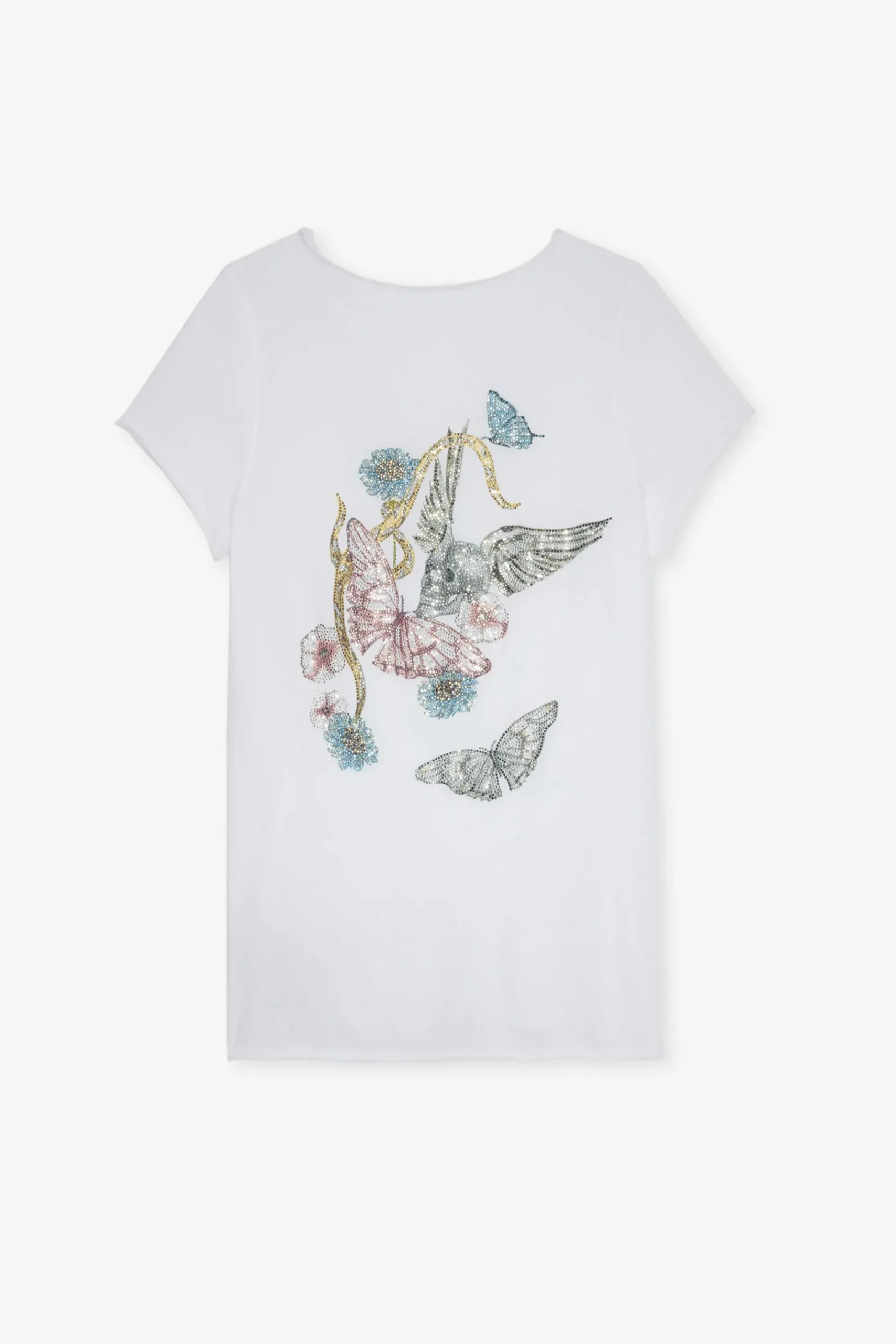 T-Shirts^Zadig & Voltaire T-Shirt Henley Bijoux