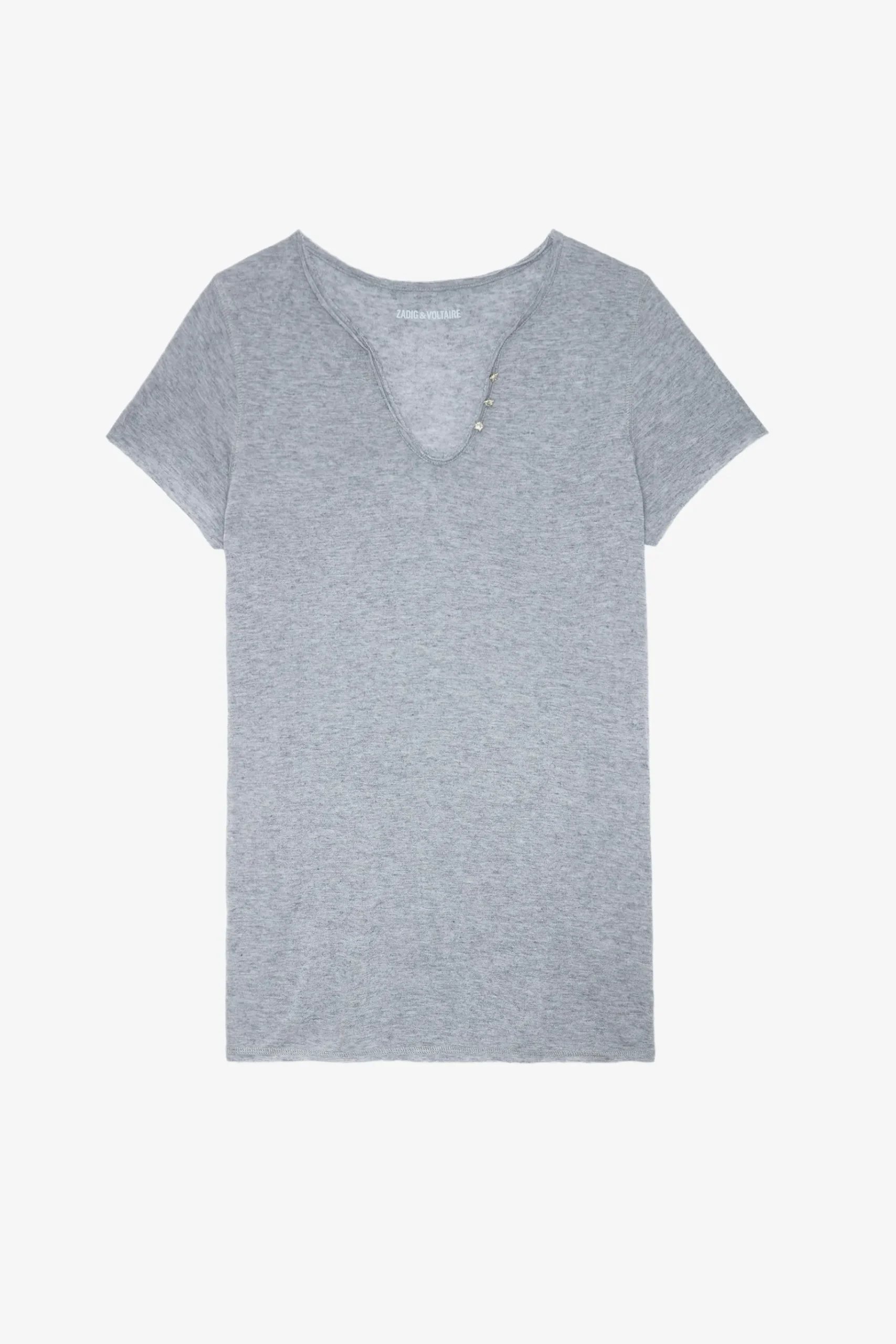 T-Shirts^Zadig & Voltaire T-Shirt Henley Bijoux