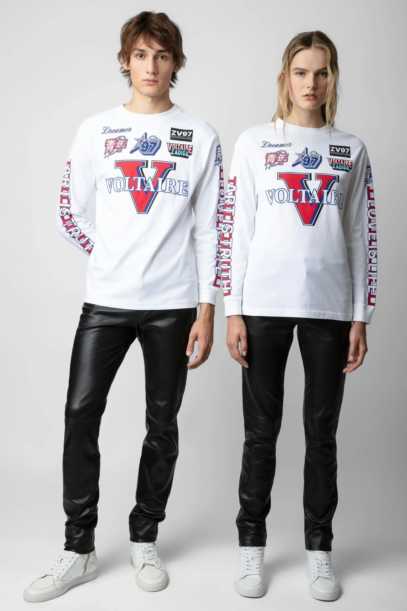 Unisexe^Zadig & Voltaire T-Shirt Noane Voltaire