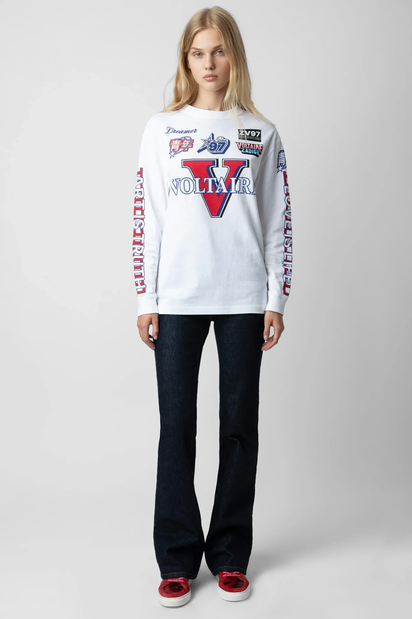 Unisexe^Zadig & Voltaire T-Shirt Noane Voltaire
