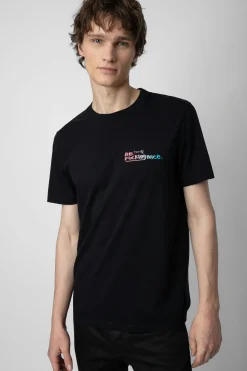 T-Shirts^Zadig & Voltaire T-Shirt Ted A Imprime Photo