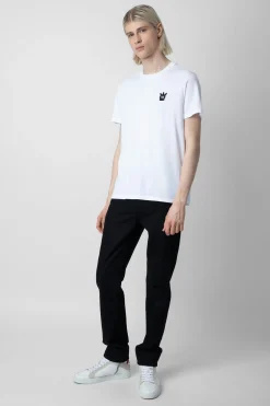 T-Shirts^Zadig & Voltaire T-Shirt Tommy Skull Xo