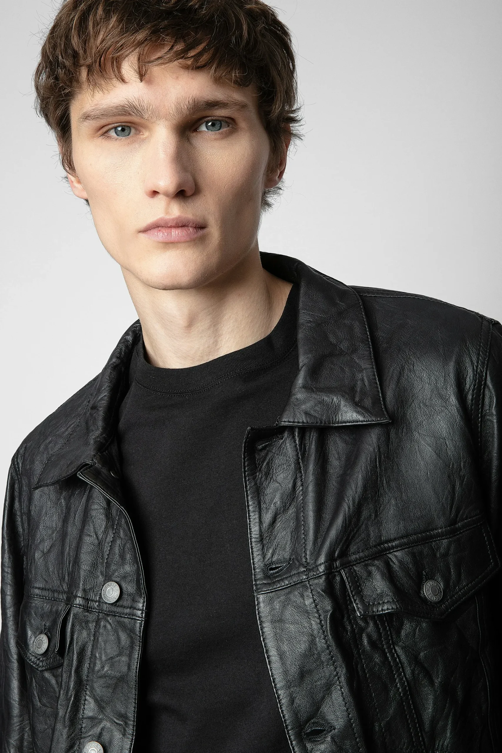Manteaux Et Vestes^Zadig & Voltaire Veste En Cuir Froisse