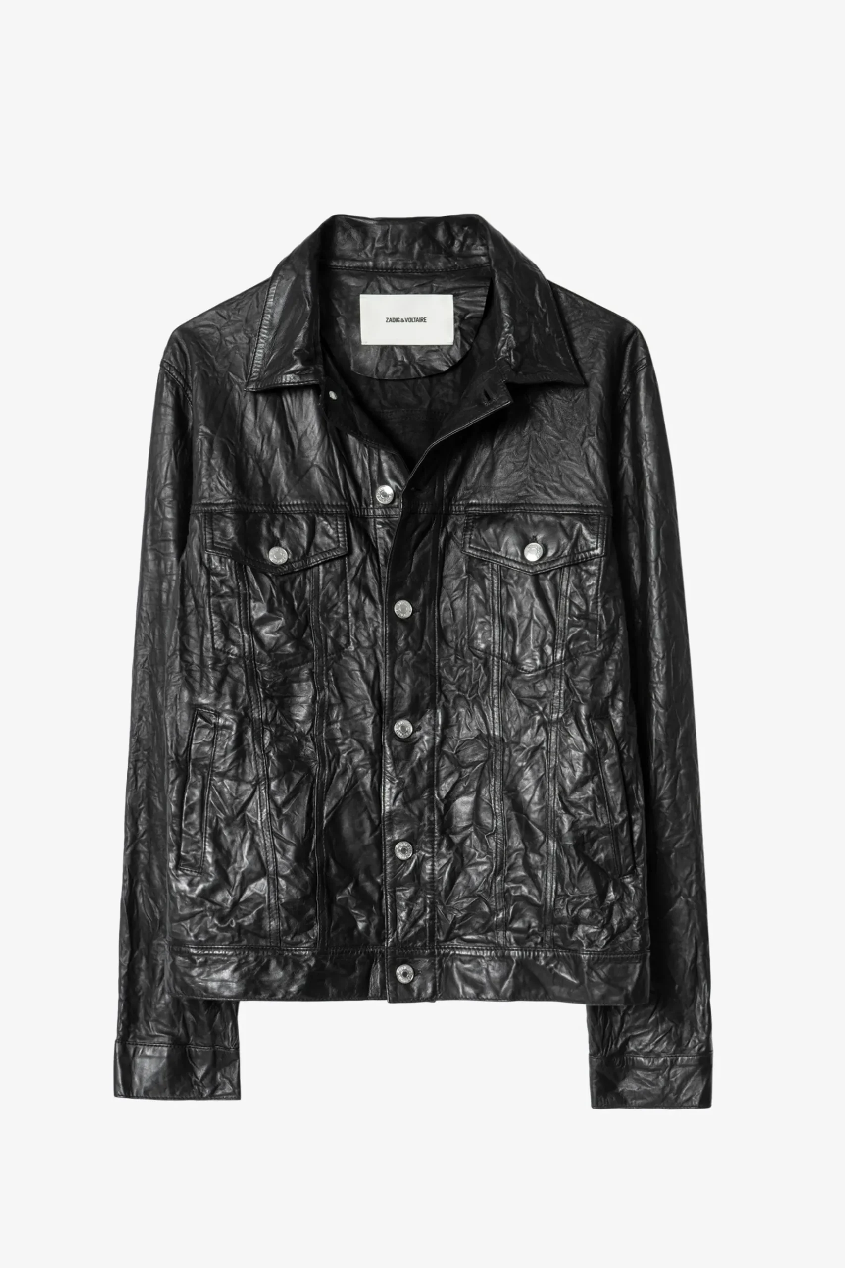 Manteaux Et Vestes^Zadig & Voltaire Veste En Cuir Froisse