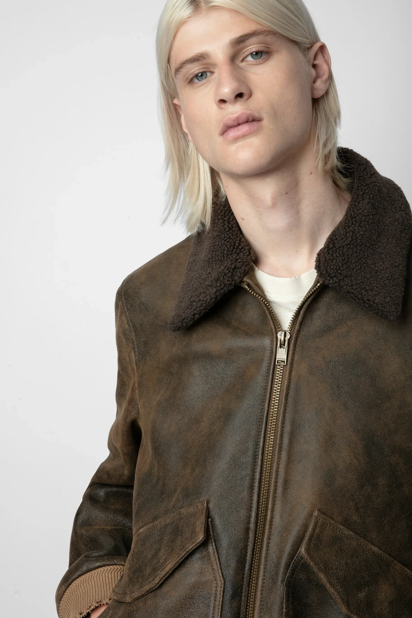 Manteaux Et Vestes^Zadig & Voltaire Veste En Cuir Mate