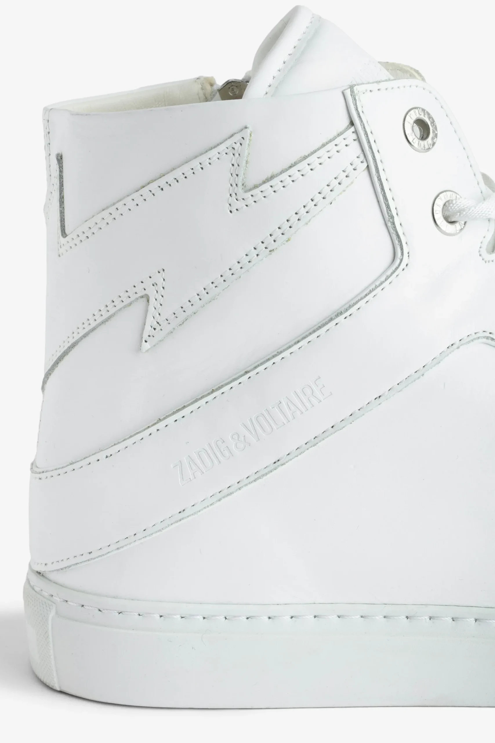 Chaussures^Zadig & Voltaire Zv1747 Baskets Haute Flash Pour Hommes